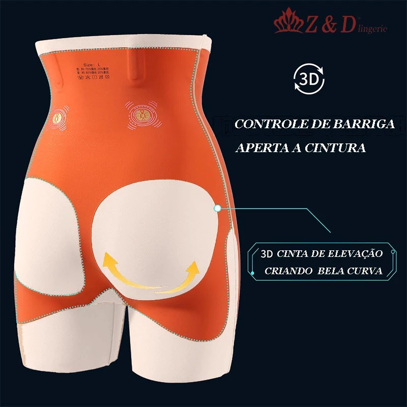 Sem marcar por baixo da roupa